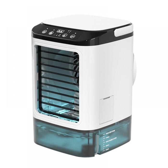 Ventilateur de bureau USB mini ventilateur de refroidissement à eau petit climatiseur ventilateur COUVERTURE CHAUFFANTE - SUR-MA