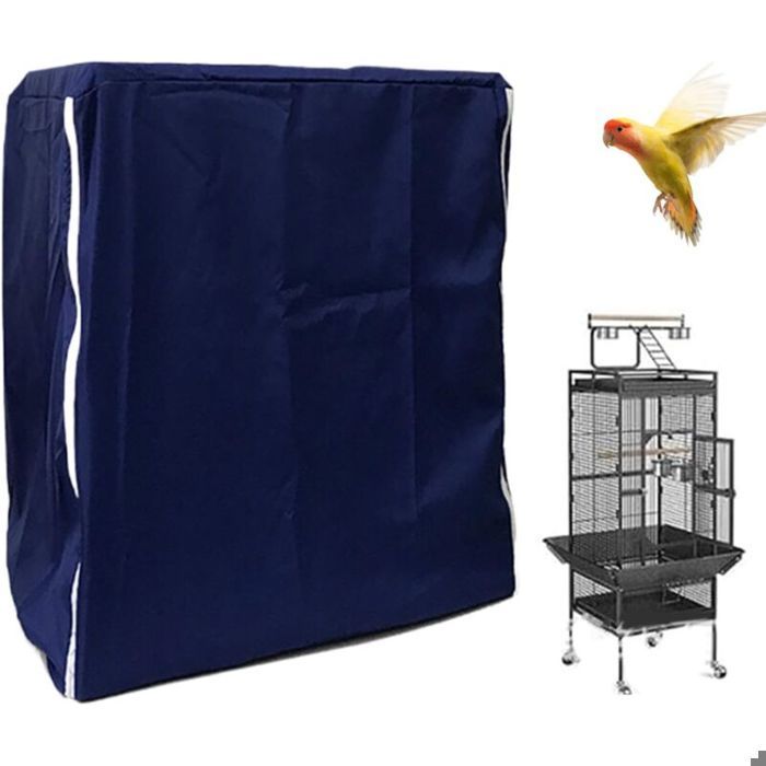 Housse de cage à oiseaux lavable opaque grande housse de