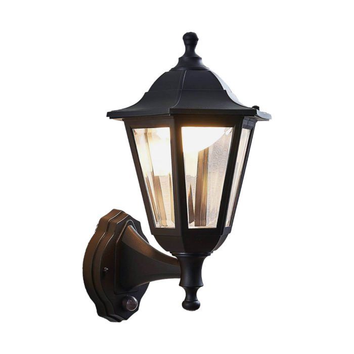 Applique extérieure ampoules LED - Lindby - lampe murale extérieure - - noir transparent Applique extérieure ampoules LED - Lindby - lampe murale extérieure - - noir transparent