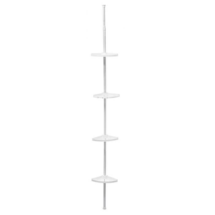 Étagère douche télescopique plastique Étagère douche télescopique plastique