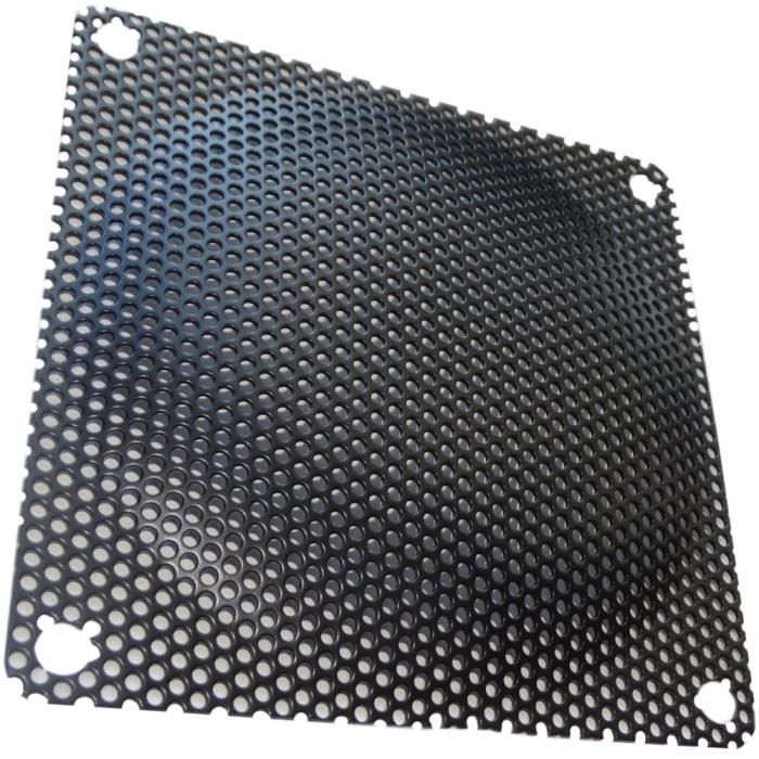 Grille Protection Ventilation AERZETIX 120x120mm - Pour Ventilateur PC Et Boîtiers Électroniques