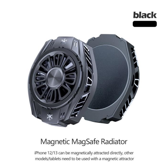 K5 black - Radiateur magnétique à clip arrière pour téléphone portable,  semi conducteur, scellé sur glace, po - Cdiscount