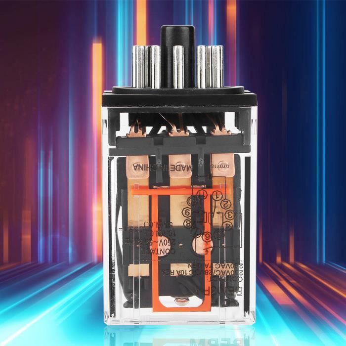 Relais Électromécanique Omron Type MK3P - Ancien Modèle - Provenant D'une Machine à Fruits (Occasion)