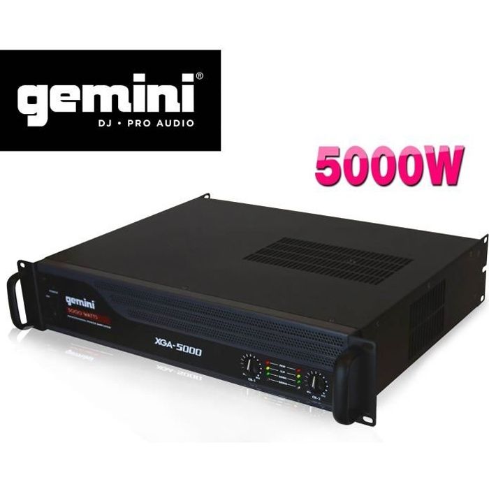 Gemini Ampli Gemini XGA 5000 de 500W IPP