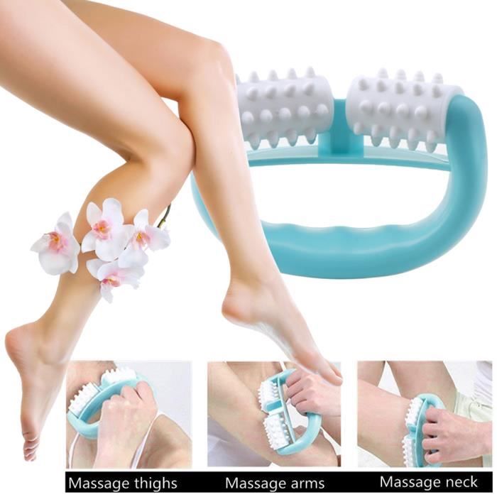 Roller Minceur Brosse Du Corps Anti Cellulite Rouleau Massage Soulager Tension Minceur Visage Epaule Bras Ventre Hanches Jambes Achat Vente Appareil De Massage Cdiscount