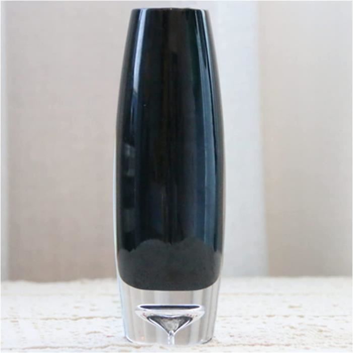 Petit vase noir incassable Pour la décoration de la maison, du bureau
