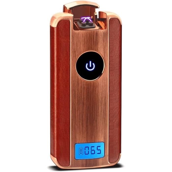 BVSOIVIA Briquet électrique - Briquet électrique sans flamme à double