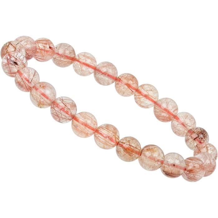 Bracelet De Perles De Pierres Précieuses De Guérison Bracelet énergie Pyramide Reiki Tressé