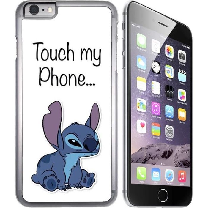 Coque Iphone 8 Plus Stitch Dont Touch My Phone