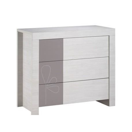 Commode Opale Chambre Sauthon Taupe Avec Motif Achat Vente Commode Bebe 2009952403455 Soldes Cdiscount