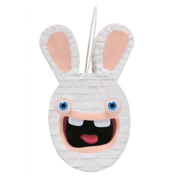 Pinata Lapins Cretins 33 Cm Blanc Cdiscount Jeux Jouets
