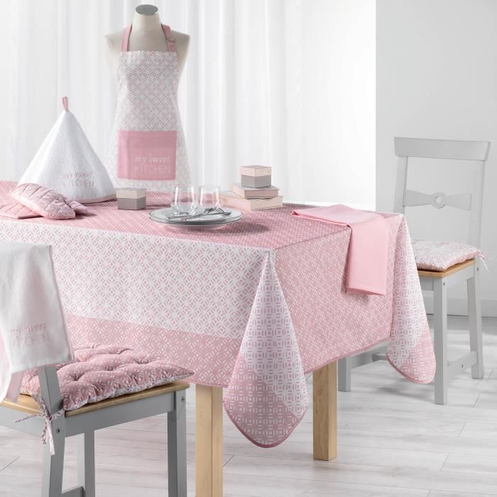 douceur d'intérieur, Nappe Rectangle (150 x 240 cm) Cocoty, Polyester