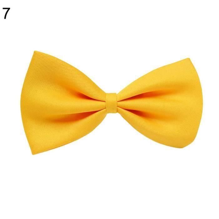 Qx Couleur Unie Bebe Enfants Cravate Reglable Cravate Noeud Papillon Partie Photographie Props Jaune Qxbdh4b018 Achat Vente Cravate Nœud Papillon Cdiscount