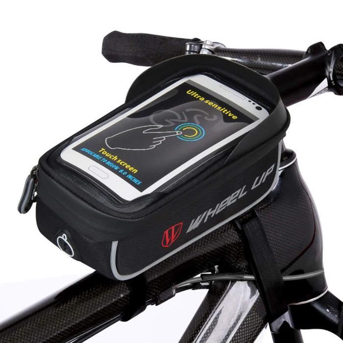 Etanche Sacoche Avant Velo Sac A Grand Ecran Tactile De Poignee De Guidon Velo Gris Prix Pas Cher Cdiscount