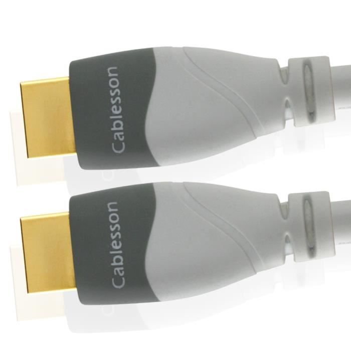 Câble HDMI Cablesson Mackuna de 20m 20 mètres Haute Vitesse avec