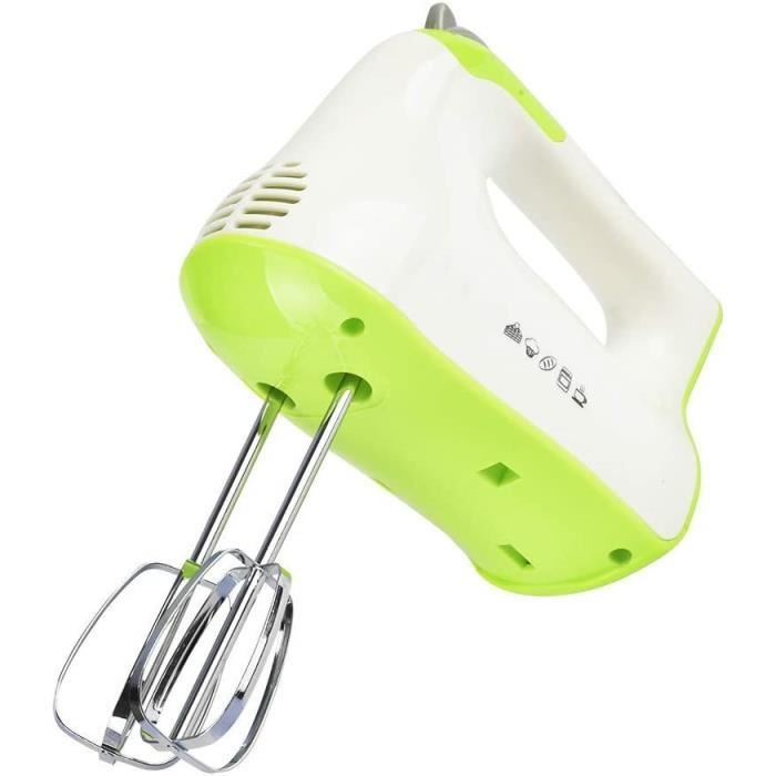 Batteur à Main électrique Sans Fil Rechargeable - 3 Vitesses, 2 Fouets En Inox, Pour œufs, Crème, Pâtisserie, Milkshake