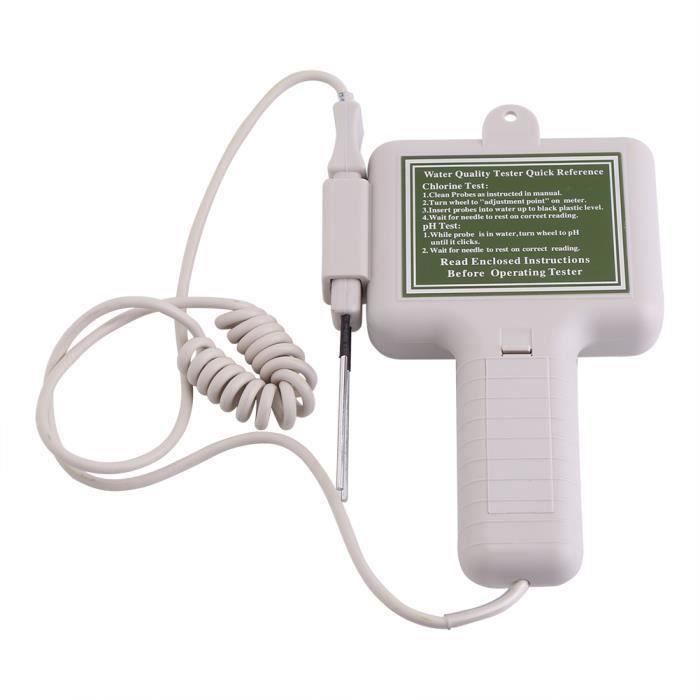 Testeur Automatique De Chlore Et Ph Pour Piscine Ou Spa Htp Achat Vente Mesure Controle Testeur Automatique De Chlore Cdiscount