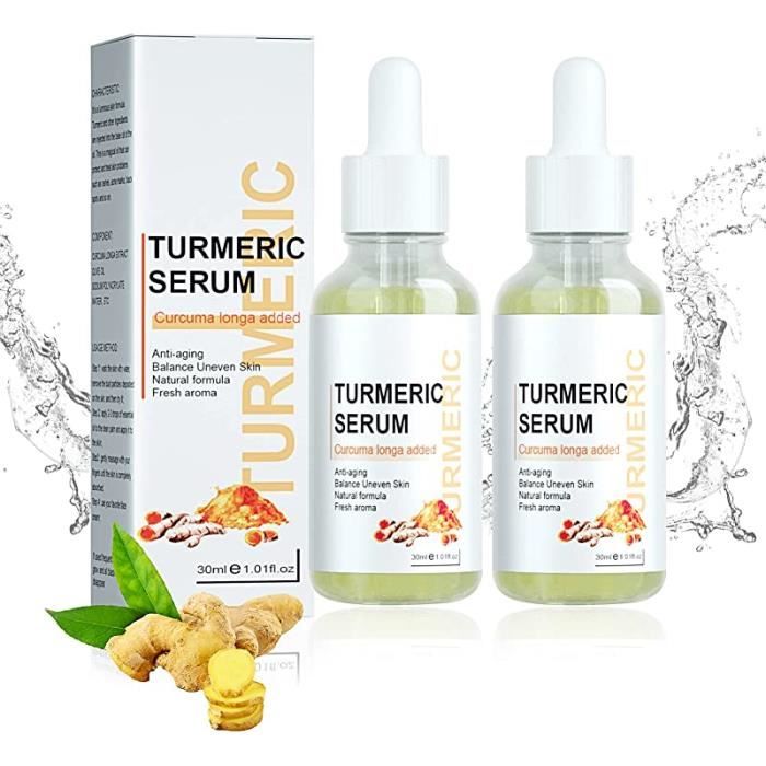 Turmeric Serum, Turmeric Dark Spot Corrector Serum, D 'huile De Peau