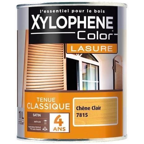 Lasure Chene Clair Hydrofuge Pour Support En Bois Tenue 4 Ans 1l Exterieur Portail Fenetre Porte Volet Cloture Vernis