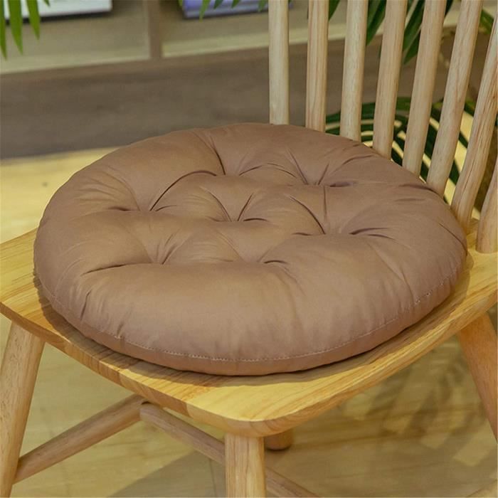 jardin 40 x 40 cm 40 x 40 cm Homeyuser Lot de 2 coussins rembourr/és avec liens pour chaises de cuisine 4 couleurs. salle /à manger