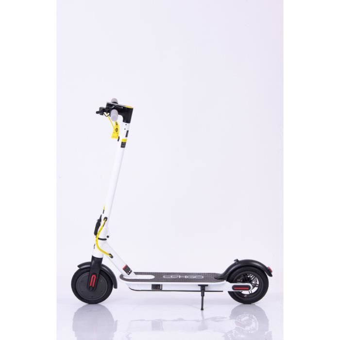 Trottinette électrique Lexgo R9 Lite Quadri-color WHITE 6A - Blanche