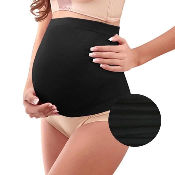 Bandeau de Grossesse Special Maintien en Douceur Ceinture de Grossesse Bandeau Ventral Ceinture d Ajustement pour Maman M NoirMKK15 Cdiscount Puericulture Eveil bebe