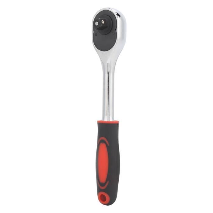 Clé à Cliquet 1/4, 3/8, 1/2 Pouce – 24 Dents, En Acier Chrome-vanadium