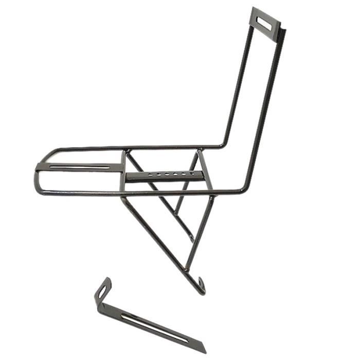 Porte-bagages Avant Vélo Vintage – Fabriqué En France, Argenté, Occasion