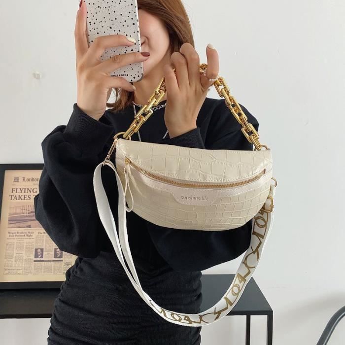 BEMSM- Petit sac de taille sac de poitrine de rue femme sac de messager  d'épaule29921 - Achat / Vente BEMSM- Petit sac de taille sac - Cdiscount