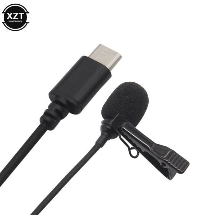 Risegun Mini Microphone USB Portable - Micro Studio Pour Enregistrement PC Et Ordinateur