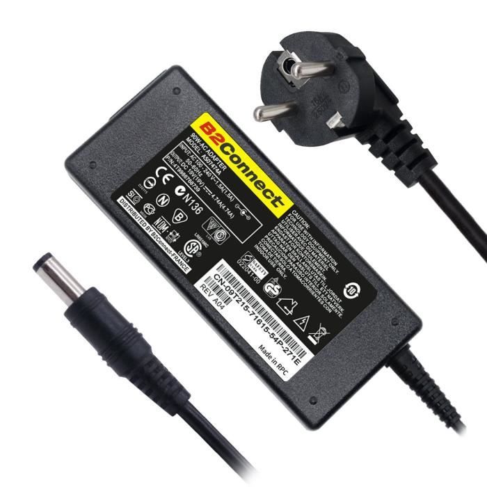 Chargeur adaptable pour Pc portable Asus N76v 19v 4.74a - 90w - Cdiscount  Informatique