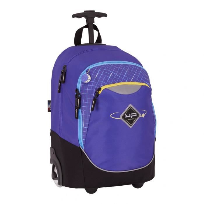 BODYPACK Sac à dos à roulettes 2 compartiments Comète violette