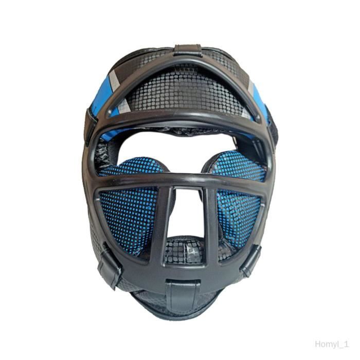 Casque De Boxe Enfant Et Adulte En Cuir PU - Protection Complète Visage - MMA Karaté Taekwondo
