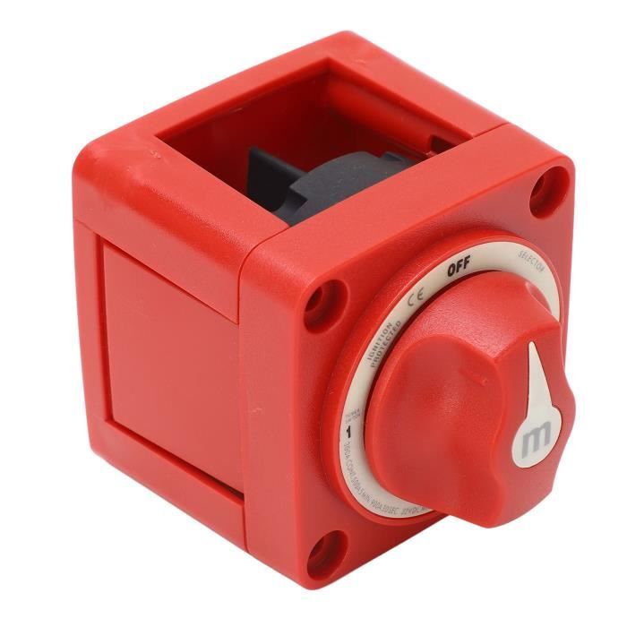 Interrupteur De Coupure Batterie Voiture 12V-60V 300A - à Clé, Universel, Pour Isoler L’alimentation