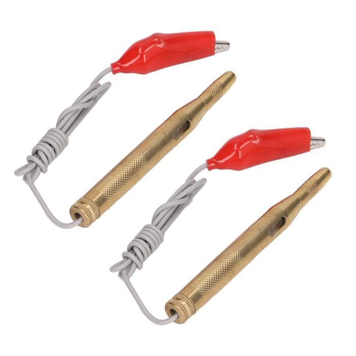 Testeur De Tension Circuit DC 12V, Style Stylo, Noir - Neuf, Pratique Pour Diagnostics Auto Et électronique