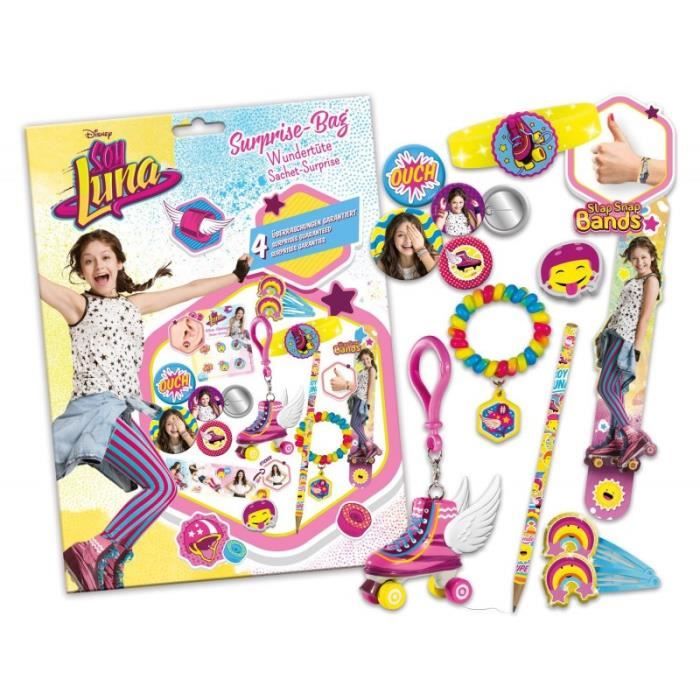 Sac surprise Soy Luna : Bijoux, Papeterie, Accessoires - Disney