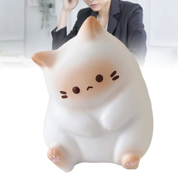 Lot De 4 Pattes De Chat à Presser – Jouet Anti-Stress En TPR Doux – Idéal Pour Adultes Et Enfants – Soulage L’Anxiété