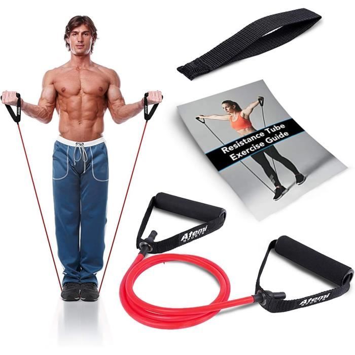 Lot De 3 Bandes De Résistance Saludea En Forme De 8 - Pour Bras, Dos, Jambes - Yoga Et Fitness à La Maison