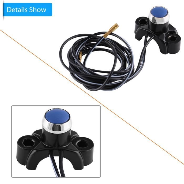 Sonew Interrupteur De Démarrage à Bouton Poussoir Interrupteur 10mm