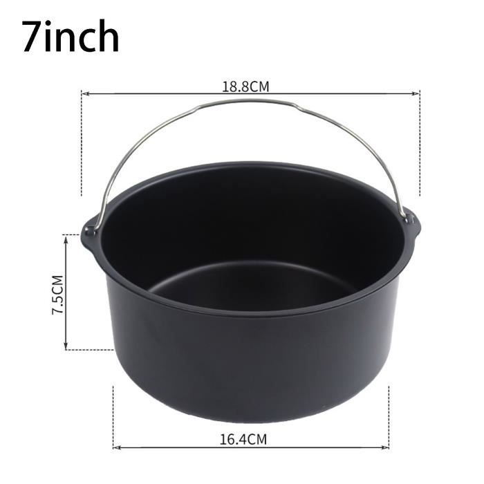 Moules à Gâteau Baril Pour Friteuse à Air - Lot De 100, Fer Alimentaire, 5x3.8x3 Cm - Compatible Ninja HD9925, HD9860, HD9905