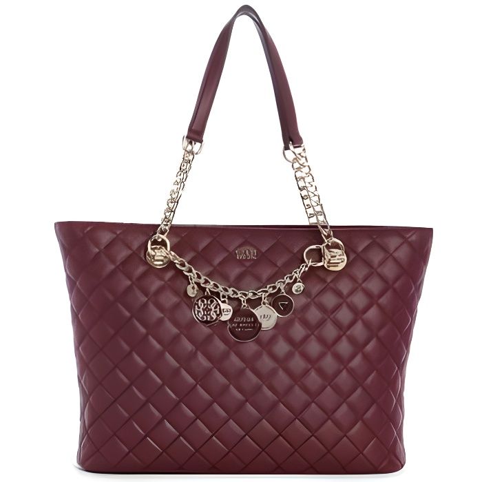Guess Sac Femme VG710723 VICTORIA TOTE Bordeaux Achat Vente