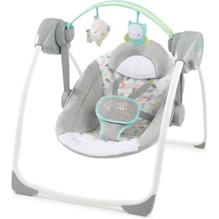 Ingenuity Balancelle Bebe Electrique Compacte Fanciful Forrest Cdiscount Puericulture Eveil Bebe