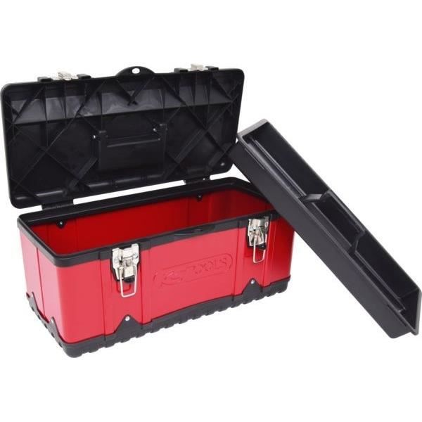 Boîte à outils bimatière 47x23,8x20,3cm - KS Tools 850.0350 - Caisse rangement coffre