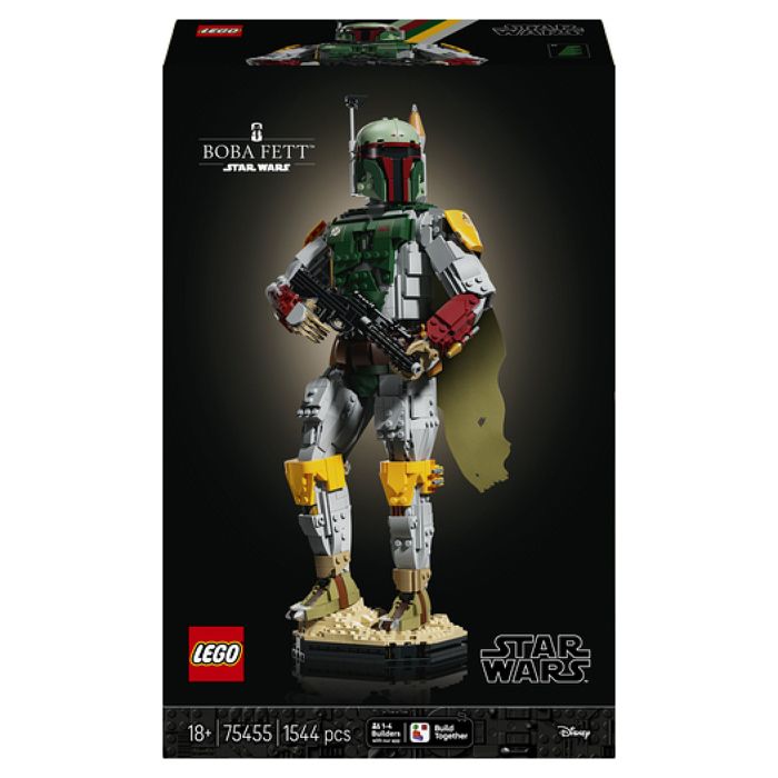 LEGO Figurine Star Wars™ à construire 75455 Boba Fett™ chasseur de primes légendaire articulé Dès