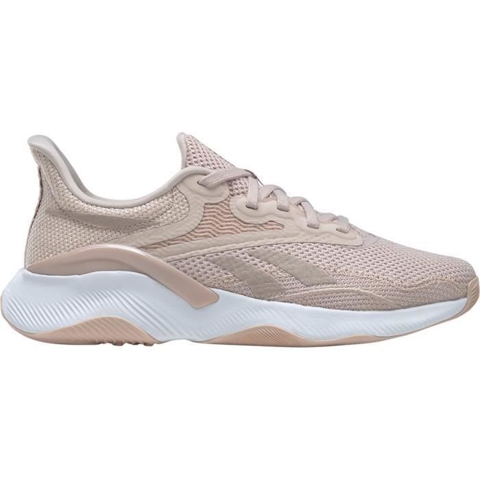 Reebok Basket Femme - REEBOK - HIIT TR 3 - Beige - Lacets - Semelle en caoutchouc