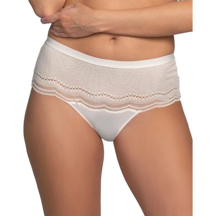 Playtex Culotte Femme Midi Secret Comfort Effet Ventre Plat x1