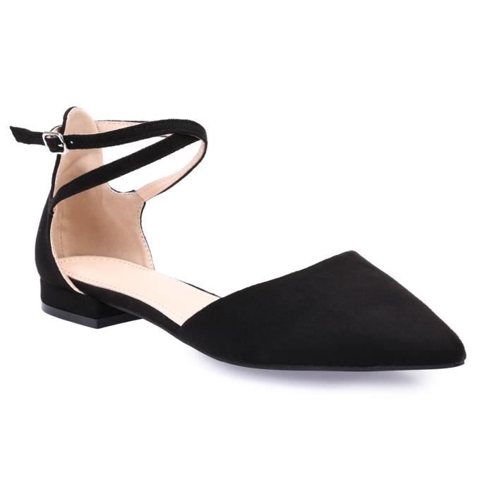 ballerines pointues noires
