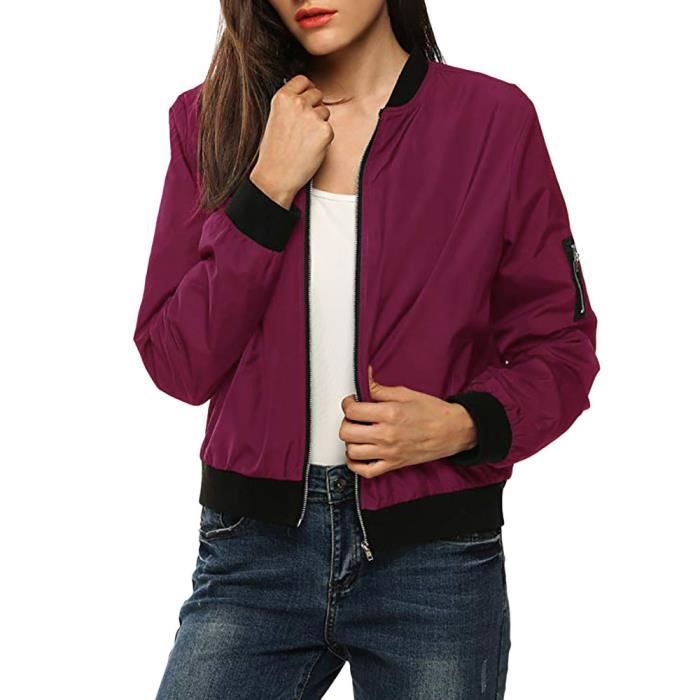 Manteau clearance bomber femme
