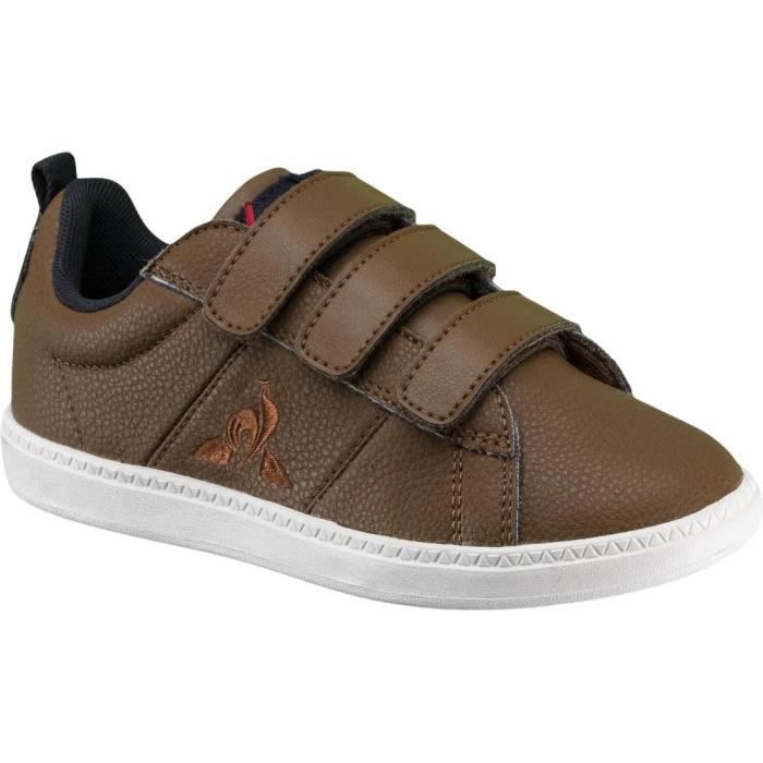 Chaussure le coq on sale sportif enfant brun