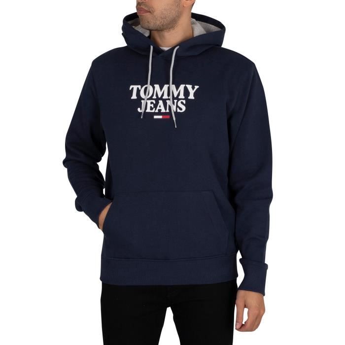 Sweat à capuche épais pour homme TOMMY JEANS Entrée Bleu